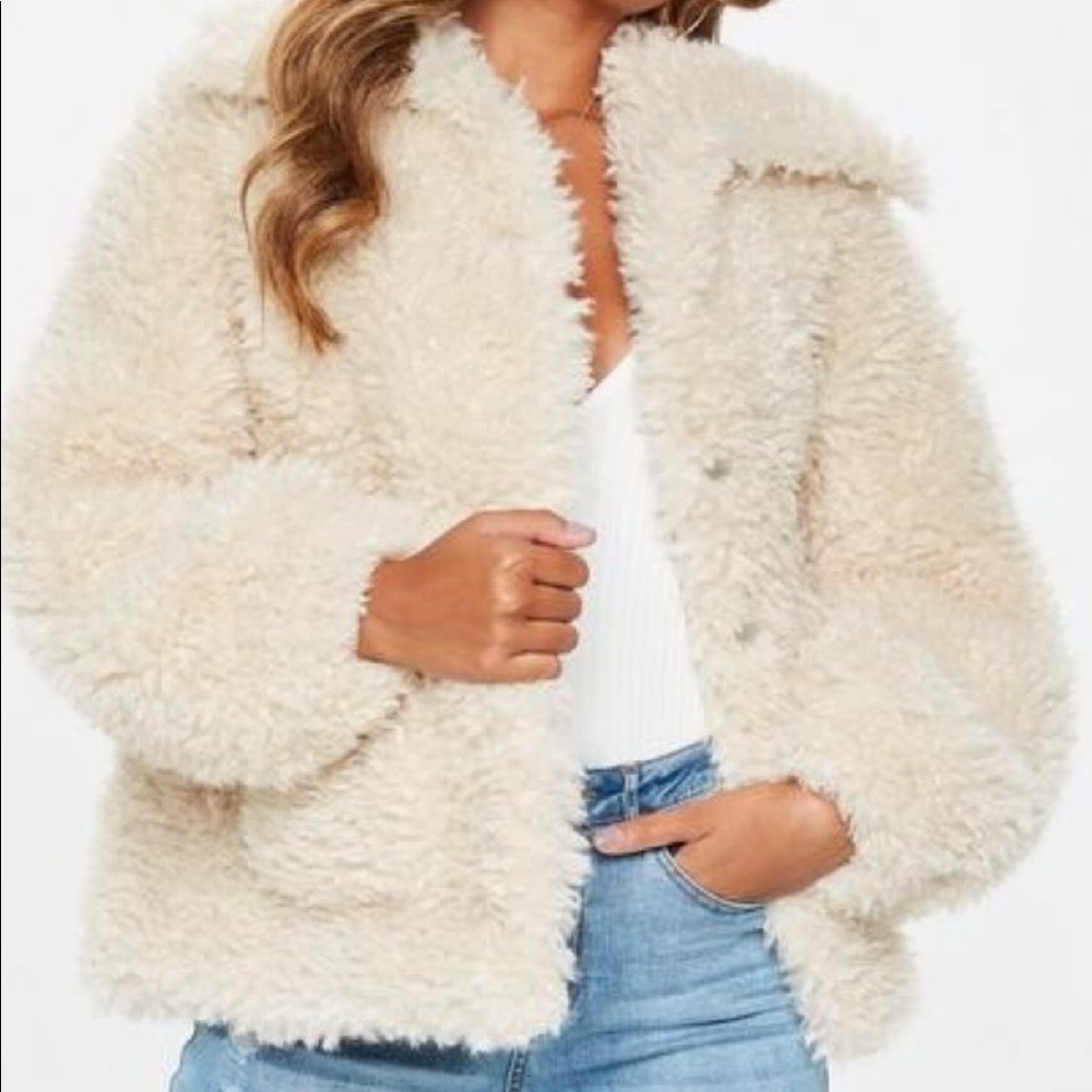 Missguided Teddy Coat